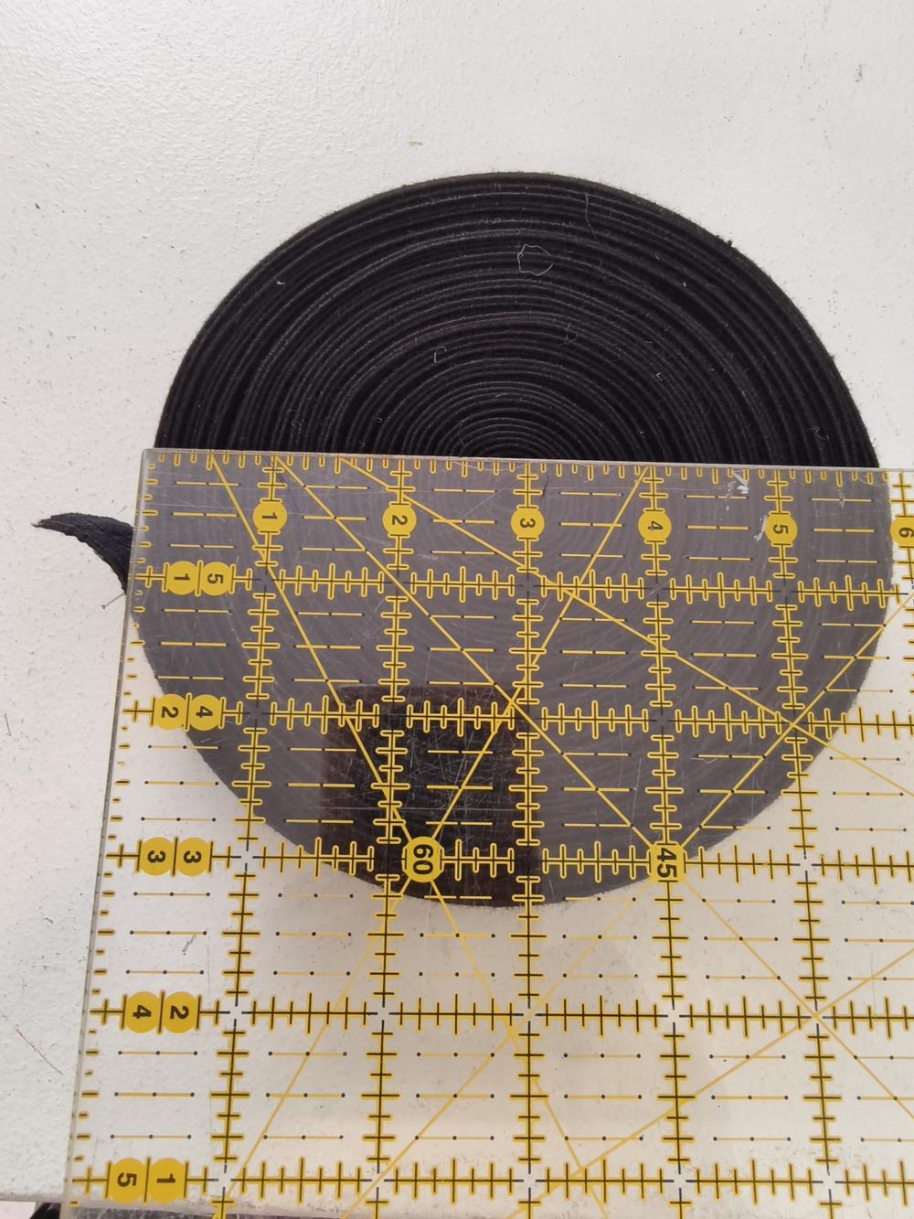 12 yards of Black Elastic Webbing Roll - srwing  accessories